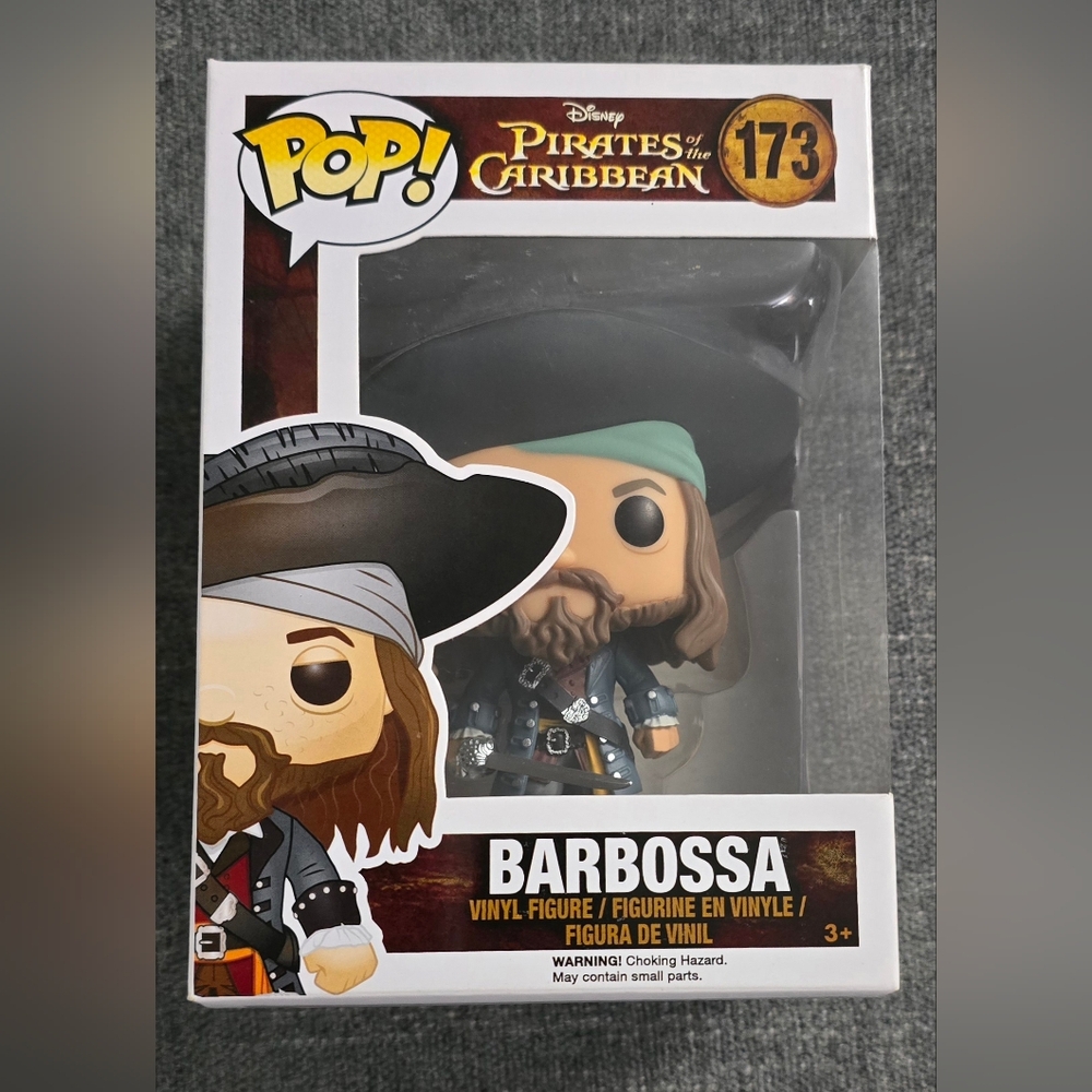 Barbossa Pirates of the Caribbean Funko #173